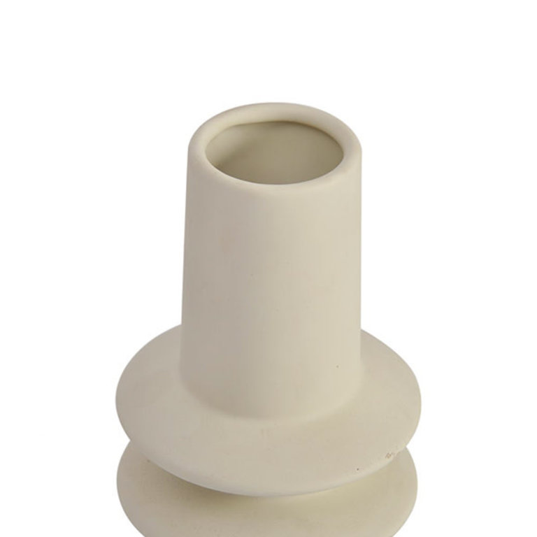 Moe's Home Cream Saturn Vase - Medium