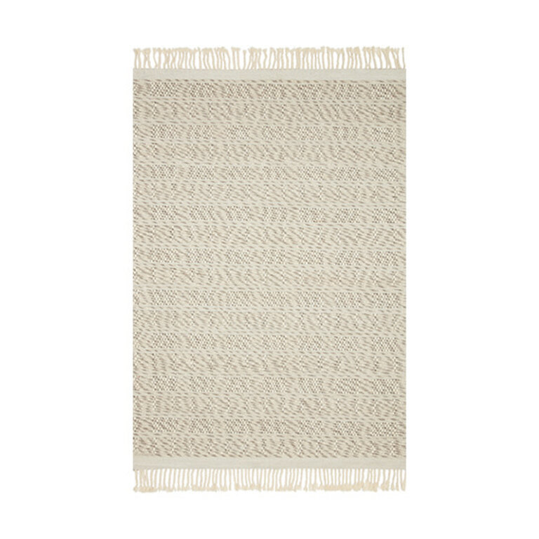 Loloi Rugs Myra Rug - White / Natural