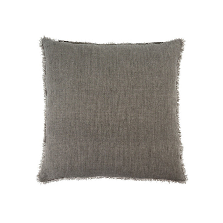 Luna warm grey pillow