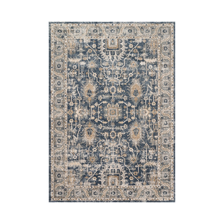 Tapis Teagan Denim/Galet