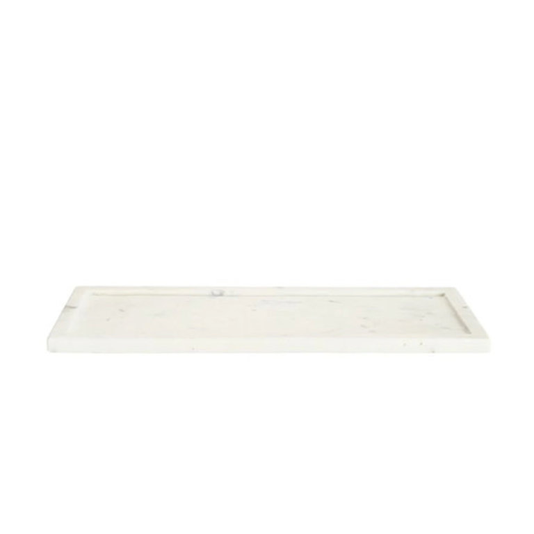 Long marble tray