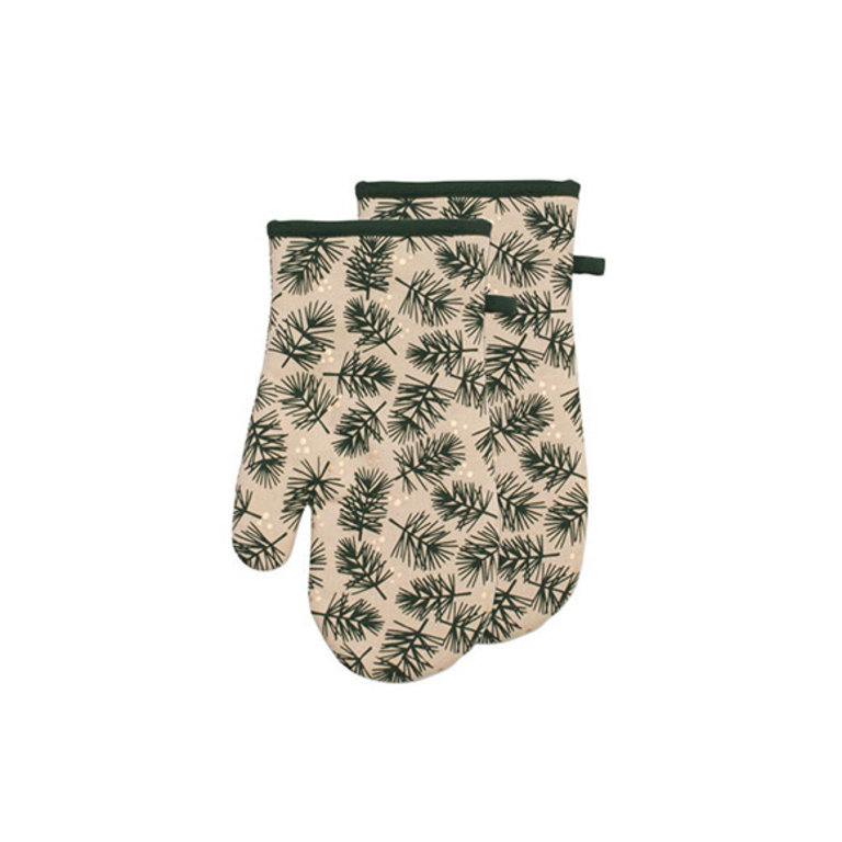 Pine Oven mitts