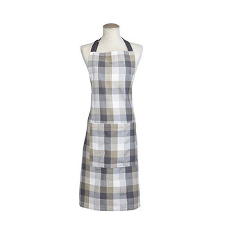Frosted check Apron