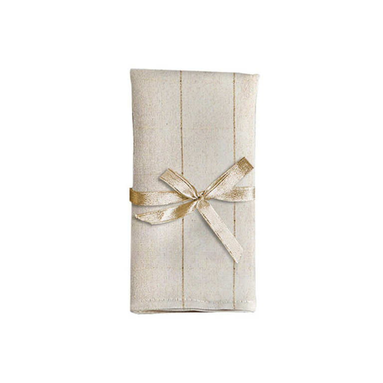 Soft gold Check Napkin