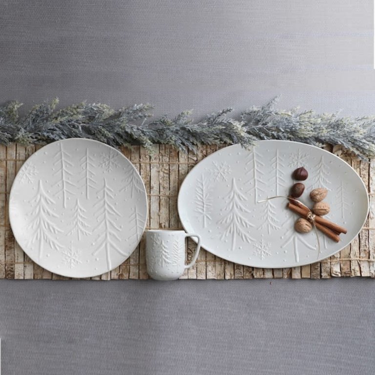 Winter forest platter