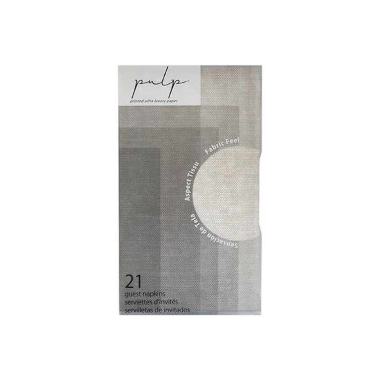 Pulp guest napkin - Linen