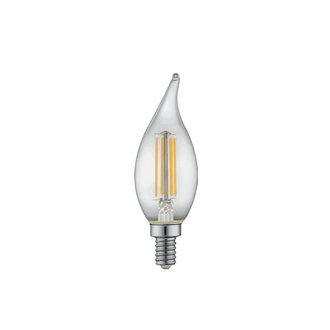 Flame tip LED bulb