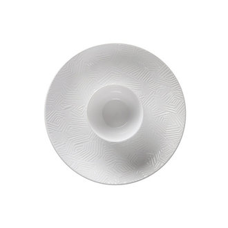 Plat à croustilles - Dune Blanc