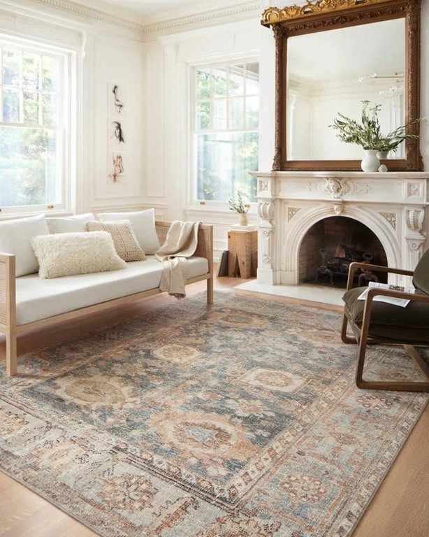 Margot rug Ocean/Spice