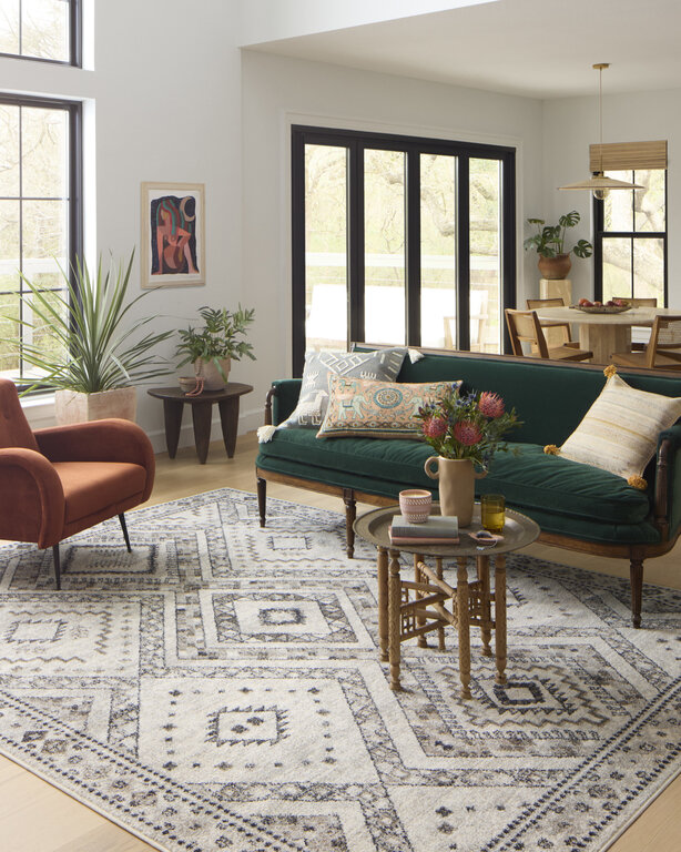 Loloi Rugs Eila Grey/Ivory Rug