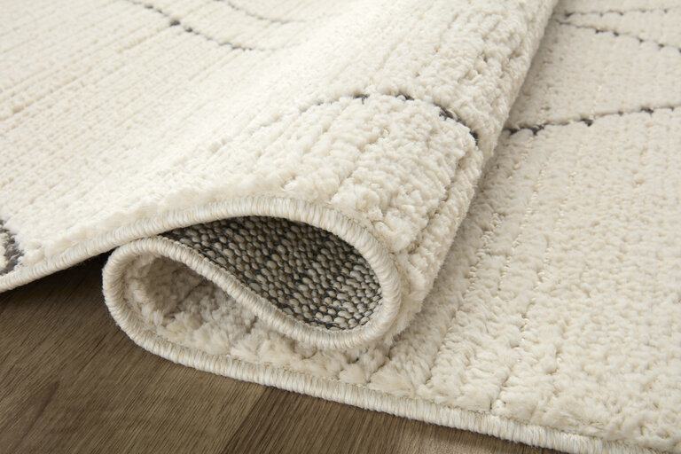 Loloi Rugs Fabian Rug - Ivory/Charcoal