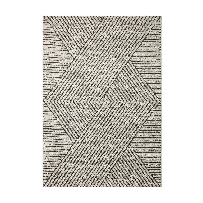 Loloi Rugs Tapis Fabian - Charcoal/Ivory