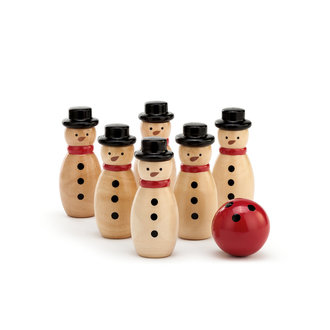 Snowman Bowling game