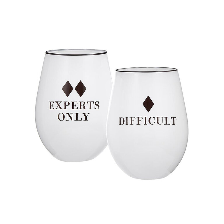 Verre de vin "Expert" "Difficulty"