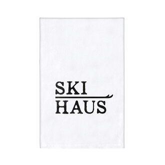 "Ski Haus" tea towel