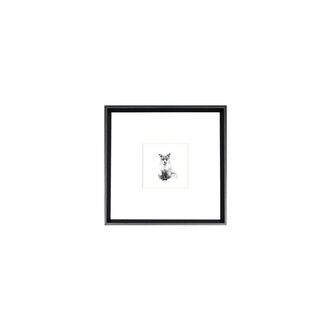 Celadon Art Cadre "Foxy stare" - Noir