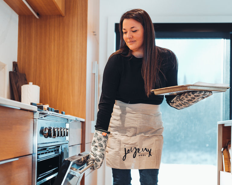 "Joyeux Noël" Apron