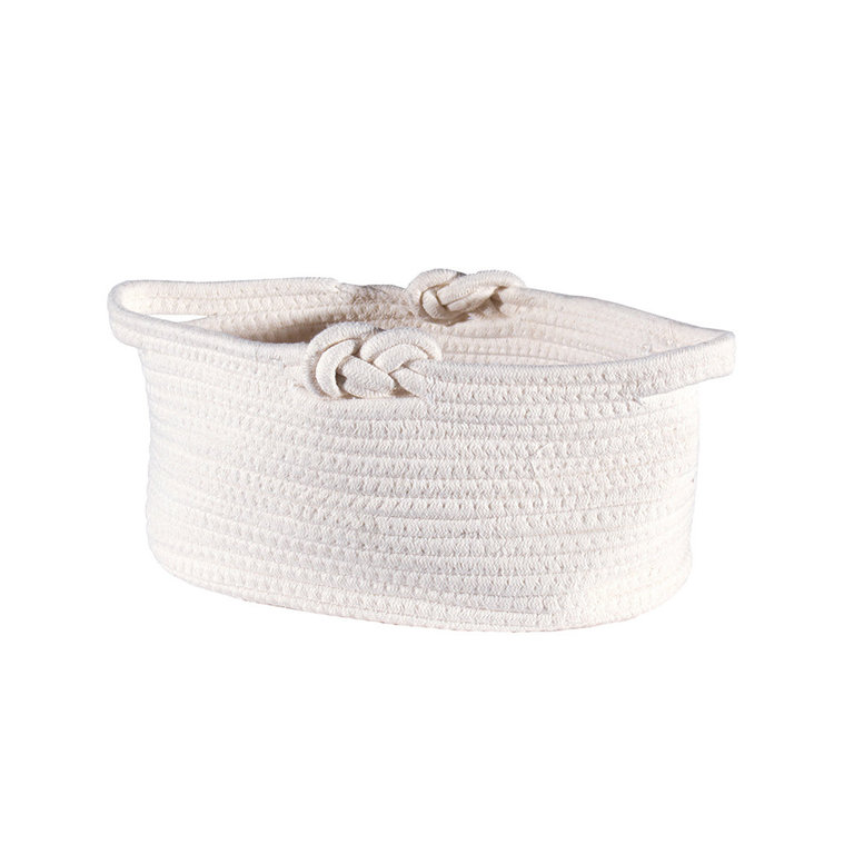 Knots Basket - White