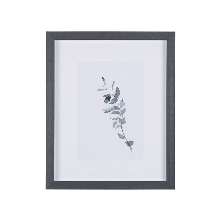 "Leaf Shadow III" Framed art