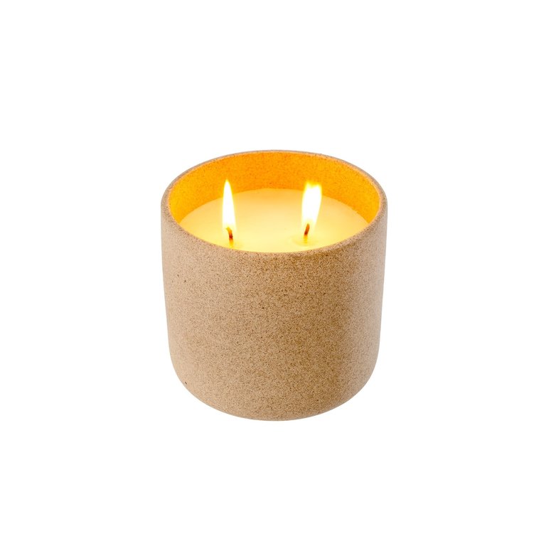 Scented candle - Eucalyptus and Amber