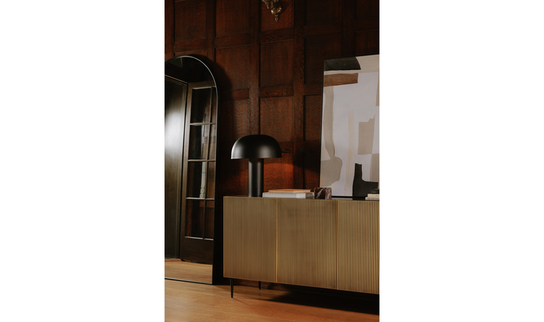 Moe's Home Lampe de table Noir "Nanu"