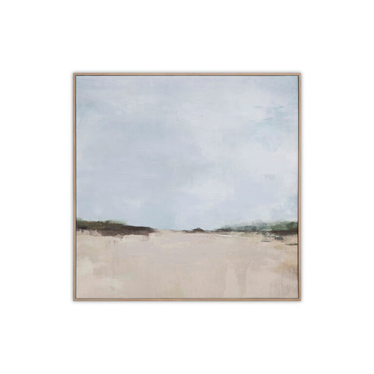 Moe's Home Framed painting "Grasslands"