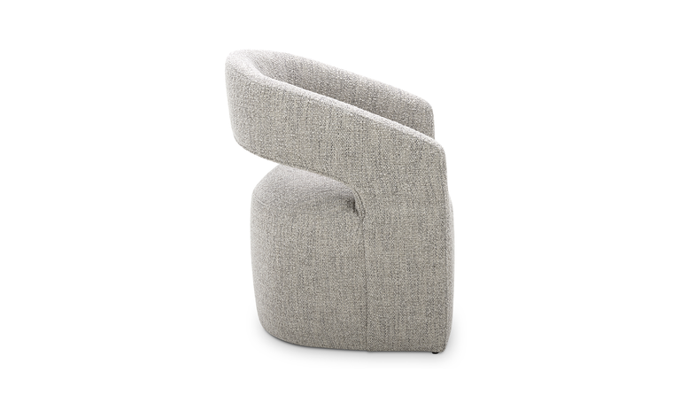 Barrel Swivel Chair - Gray