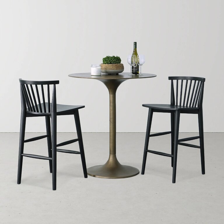 East Counter Stool - Black