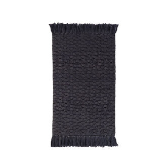 Tapis de bain Jacquard Diamant - Charcoal