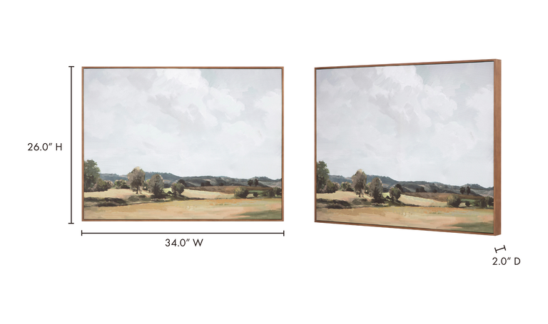 Moe's Home Vast Country Canvas