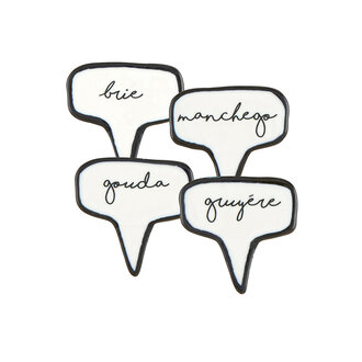 Ceramic Cheese Markers