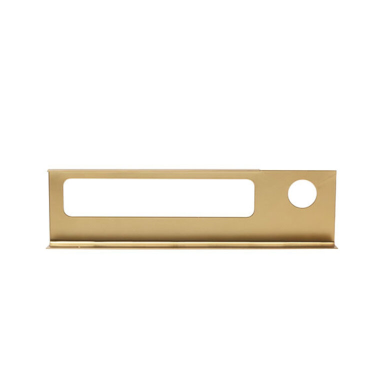 Soap and towel holder Gold