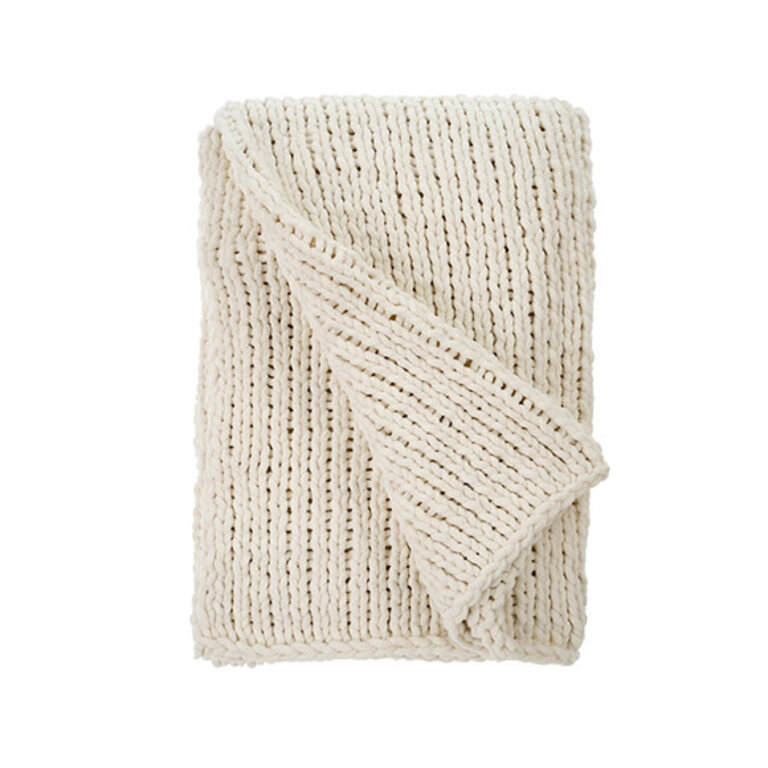 Chenille Knit Throw