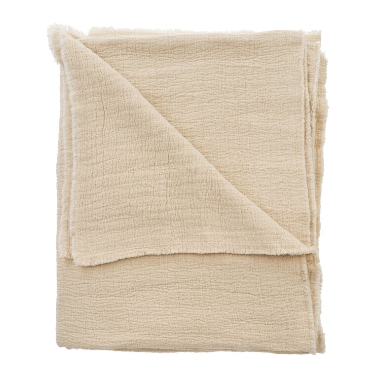 Malagar Bed Blanket - Natural