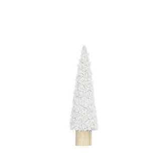 Cotton Ball Christmas Tree - 3.5"