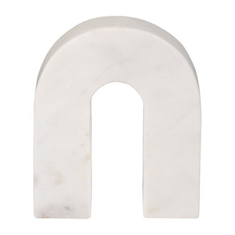 White Marble Horseshoe