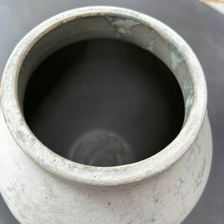 Vase Amphora - Antique Blanc