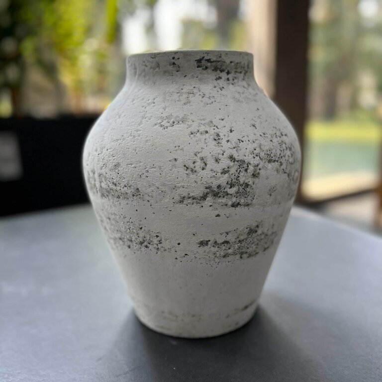 Amphora Vase - Antique White
