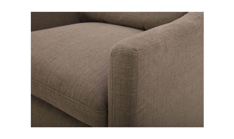 Moe's Home Chaise Pivotante Linden - Taupe