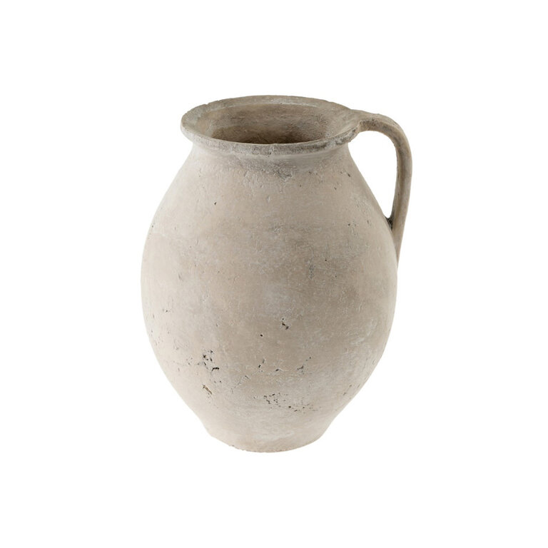 Rodin Pitcher Vase- Cream