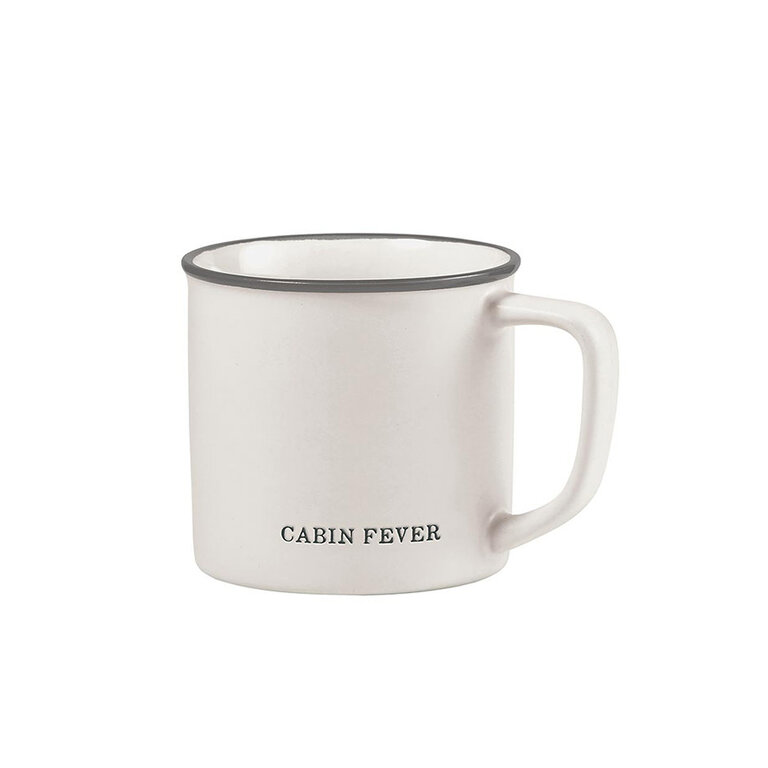 “Cabin fever” mug