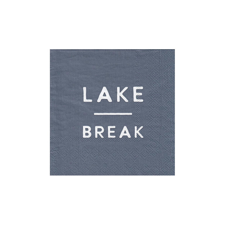 Napkin de papier "Lake break"
