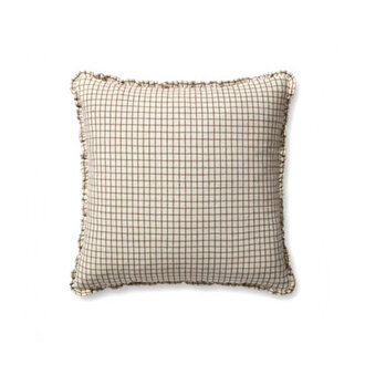 Loloi Rugs Ivory Fringed Waves Pillow