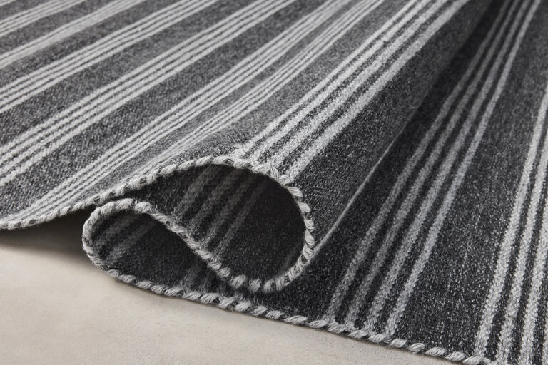 Charlie Rug - Charcoal/Grey