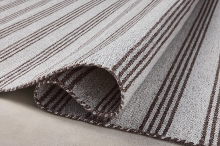 Loloi Rugs Charlie Rug - Silver/Bark