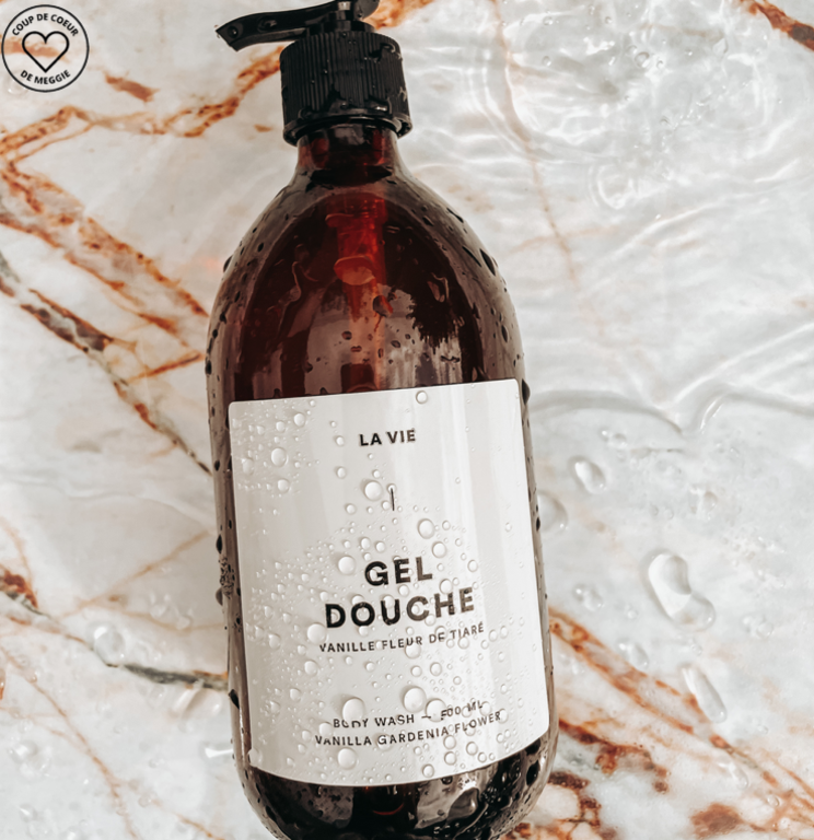 Gel douche Vanille et Tiaré