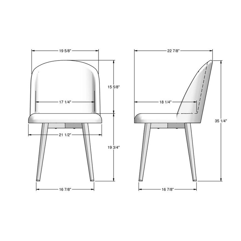 Amisco Industries Chaise Zahra