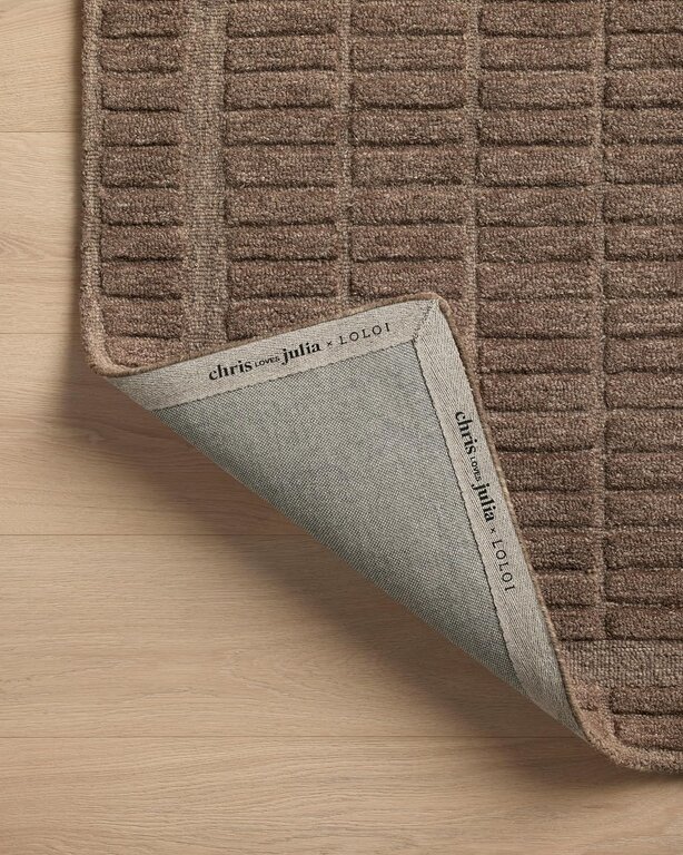 Loloi Rugs Bradley Rug - Cocoa/Cocoa