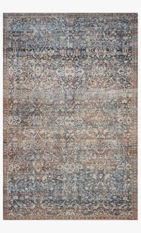 Loloi Rugs Tapis Jules - Denim/Épice