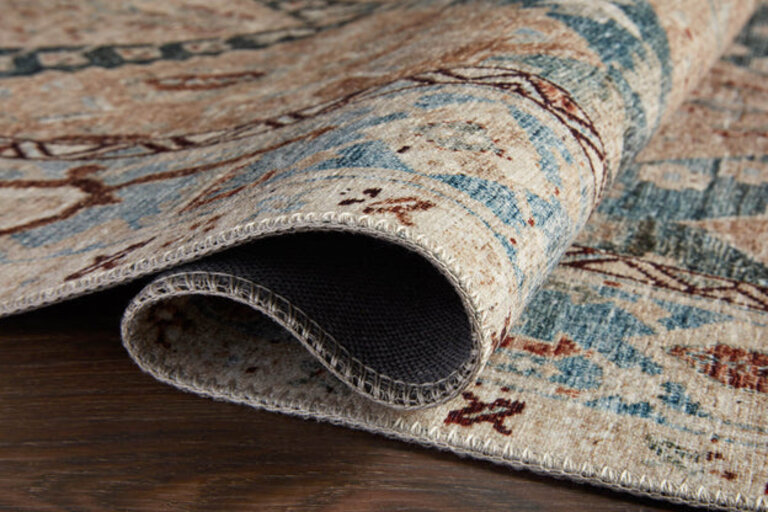 Loloi Rugs Lenna Rug - Denim/Sand